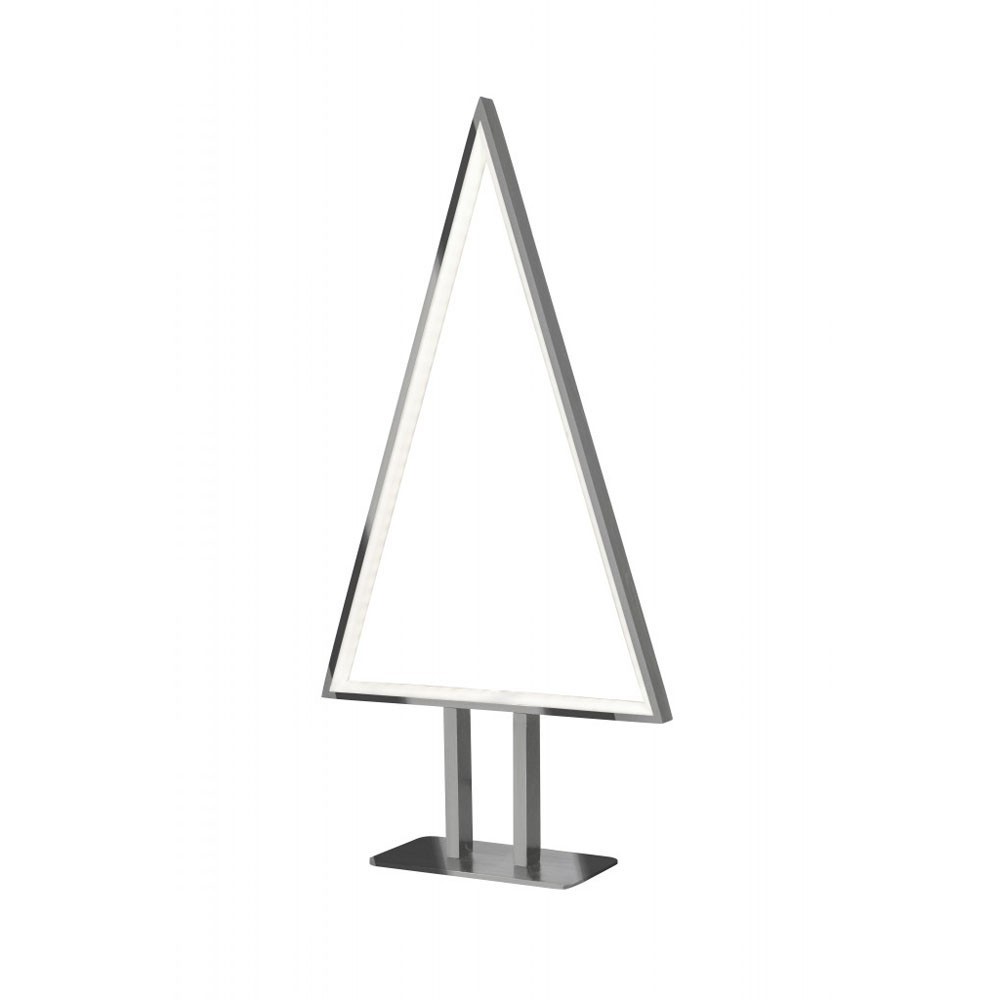 Chrome Fir Table Lamp Led 50 cm Pine