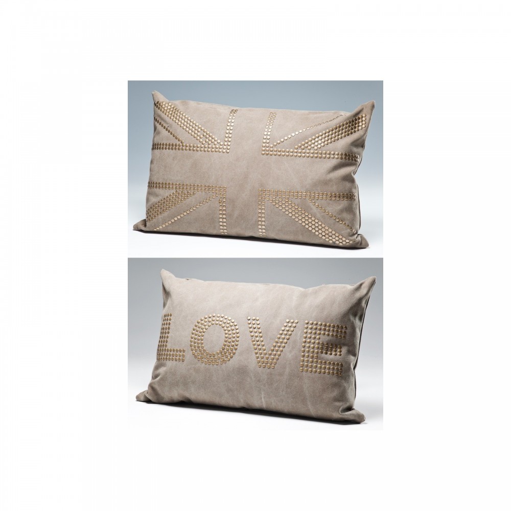 COUSSIN MARRON CLOUS LOVE STUDS KARE DESIGN