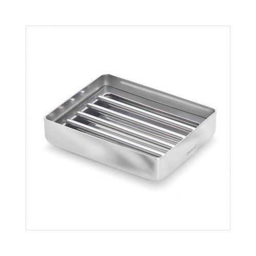 Nexio polished stainless steel soap dish Blomus