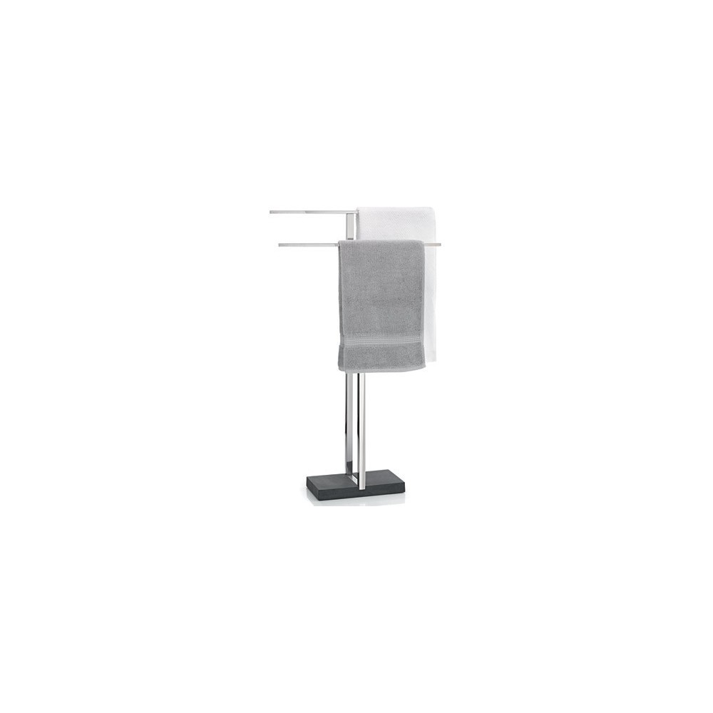 TOWEL RACK MENOTO POLISHED STAINLESS STEEL BLOMUS