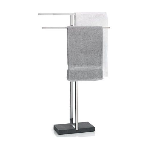 TOWEL RACK MENOTO POLISHED STAINLESS STEEL BLOMUS