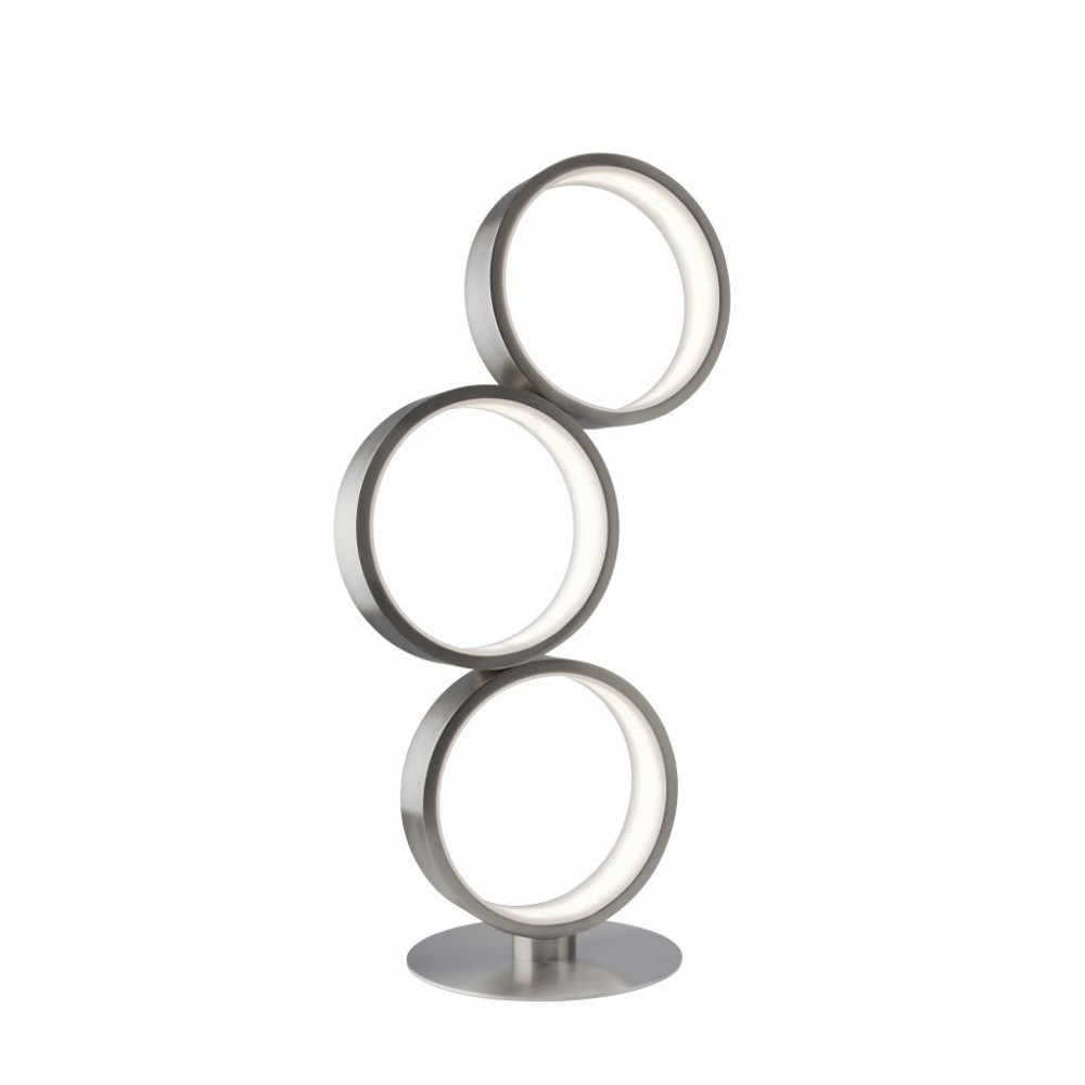 LAMP A POSER DESIGN LED ET METAL SATINE LOOP SOMPEX