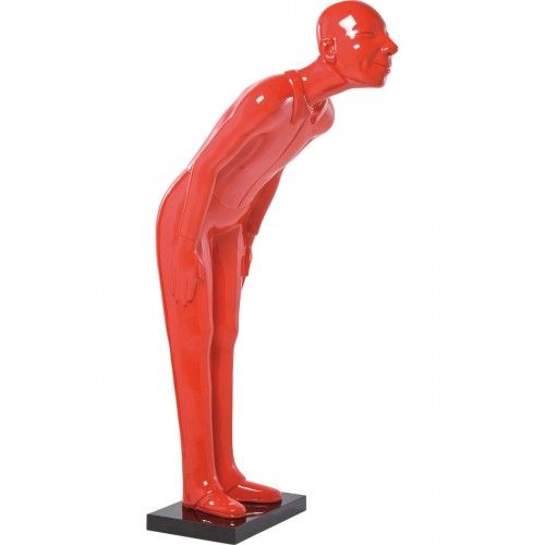 LAMPADAIRE STATUE WELCOME GUEST ROUGE KARE DESIGN