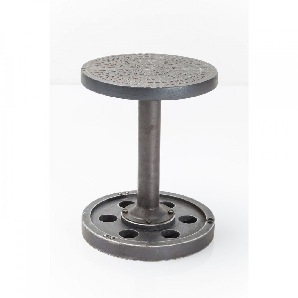 INDUSTRIAL TABOURET PROFIL KARE DESIGN 