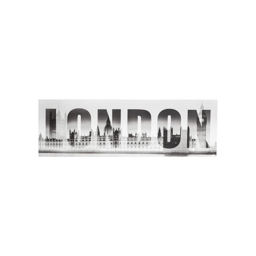 LONDON BIG BEN PHOTO WALL PAINTING 145 CM KARE DESIGN