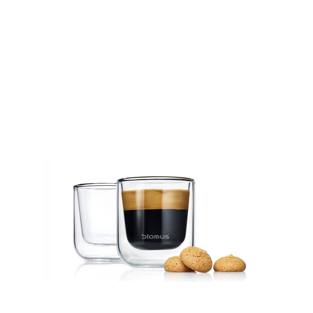 SET DE 2 TASSES A EXPRESSO NERO BLOMUS