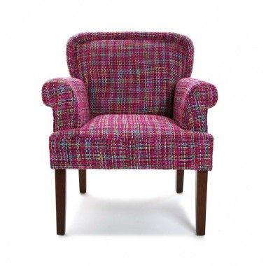 Trendy purple tuide armchair VESNA