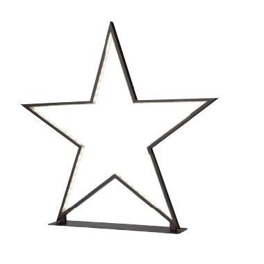 BLACK STAR LED TABLE LAMP 50 CM LUCY SOMPEX