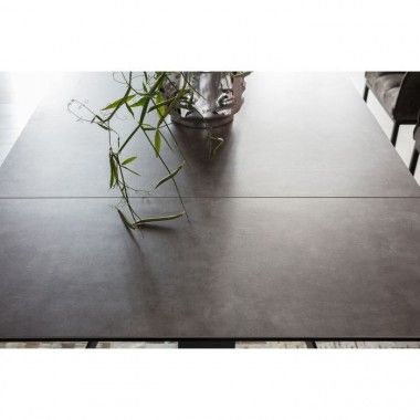 AMSTERDAM DARK ceramic extending table 160-240 cm