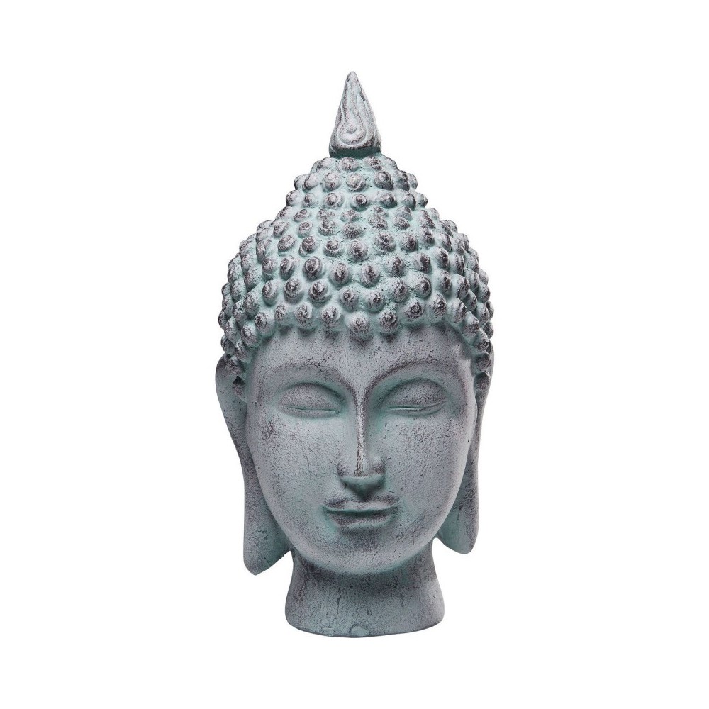 FIAMMA Statua testa e busto di Buddha 30 cm