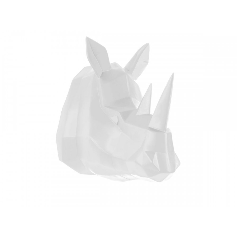 ORIGAMI white rhino head