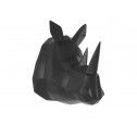 ORIGAMI black rhino head