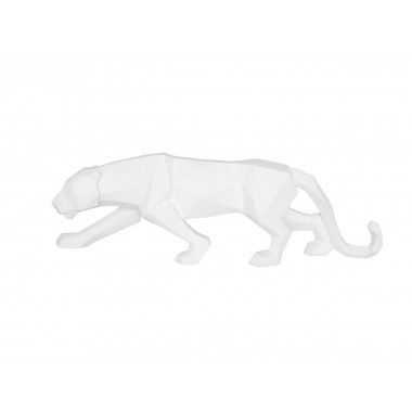 ORIGAMI white panther statue
