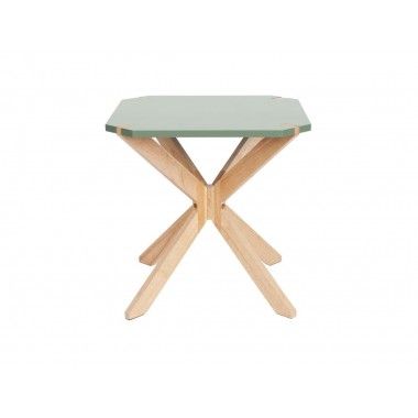 Table d'appoint vert Mister X Small