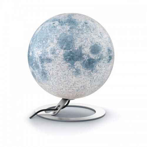 Lune lumineuse sur socle