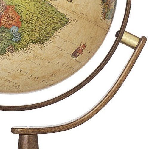 Illuminated Globe Floor Lamp Sylvia Antique