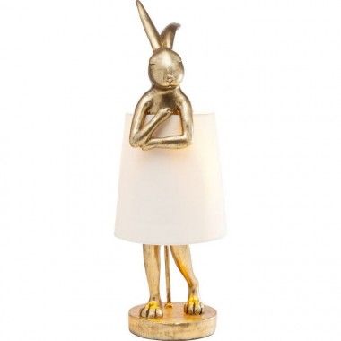 Lampada da tavolo RABBIT coniglio dorato