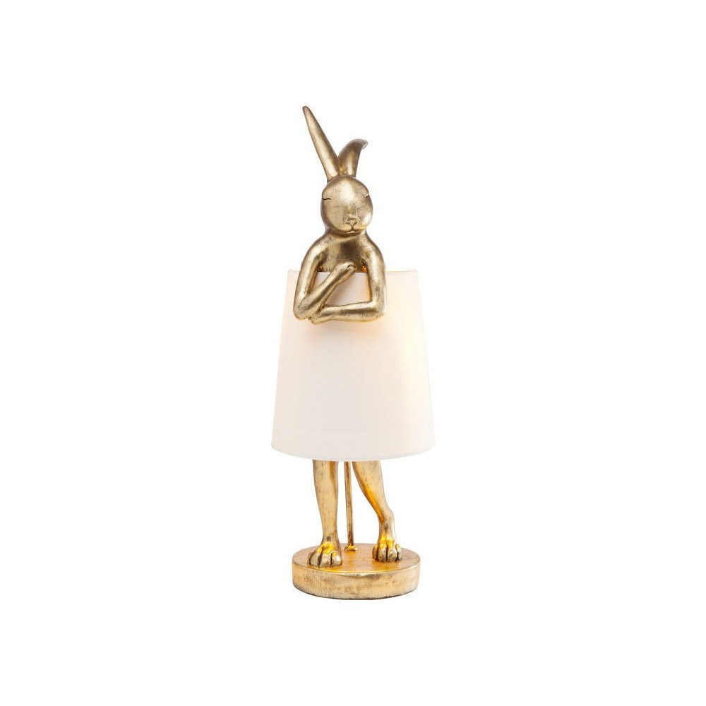 Lampe à poser lapin doré RABBIT