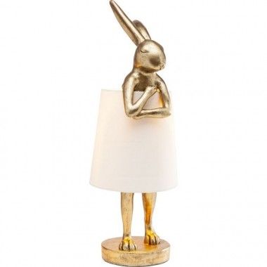 Goldene Kaninchen-Tischlampe RABBIT