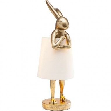 Lampada da tavolo RABBIT coniglio dorato