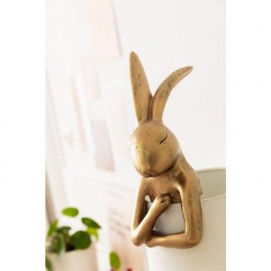 Lampe à poser lapin doré RABBIT