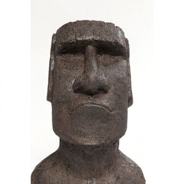 Statue buste déco Moaï Easter Island 80 cm