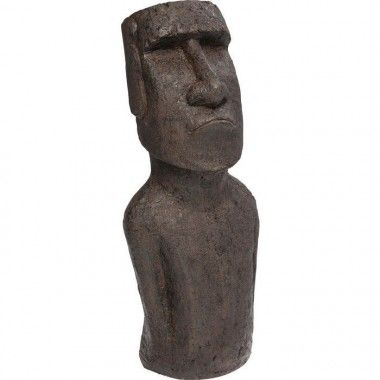 Estatua busto decorativo Moaï Isla de Pascua 80 cm