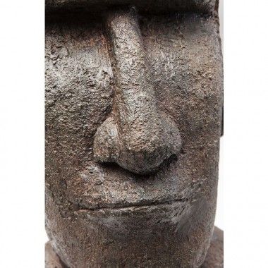 Estatua busto decorativo Moaï Isla de Pascua 80 cm