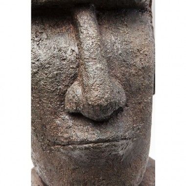 Statua busto decorativo Moaï Isola di Pasqua 80 cm