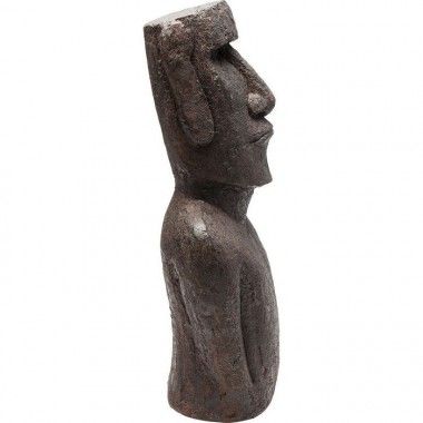 Estatua busto decorativo Moaï Isla de Pascua 80 cm