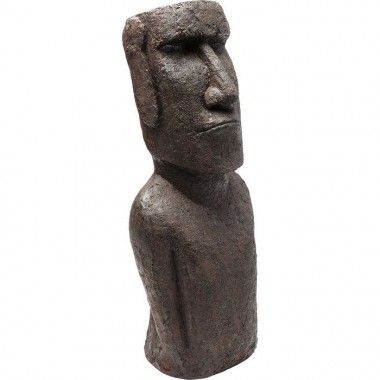 Estatua busto decorativo Moaï Isla de Pascua 80 cm