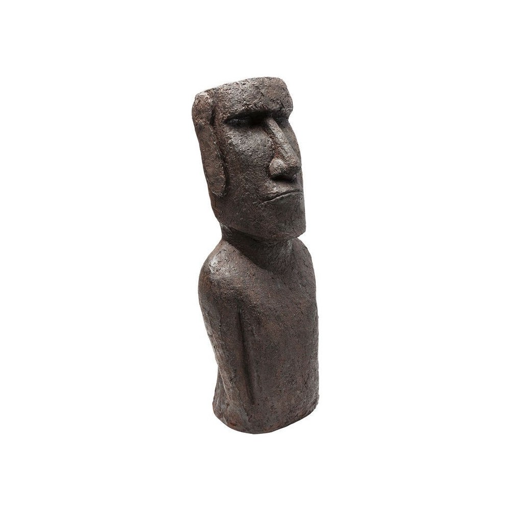 Estatua busto decorativo Moaï Isla de Pascua 80 cm