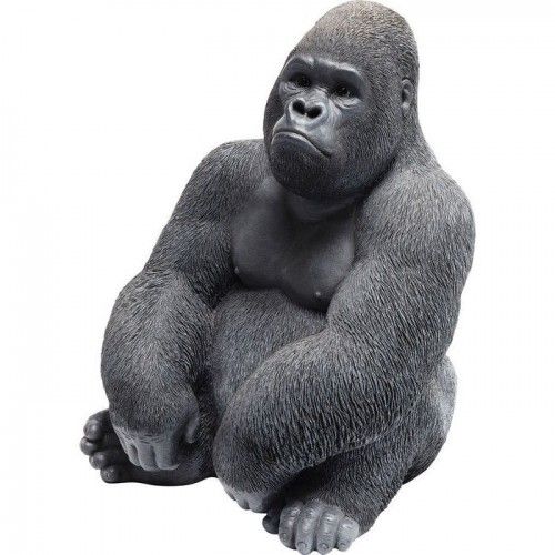 Statua della gorilla nera della scimmia gorilla