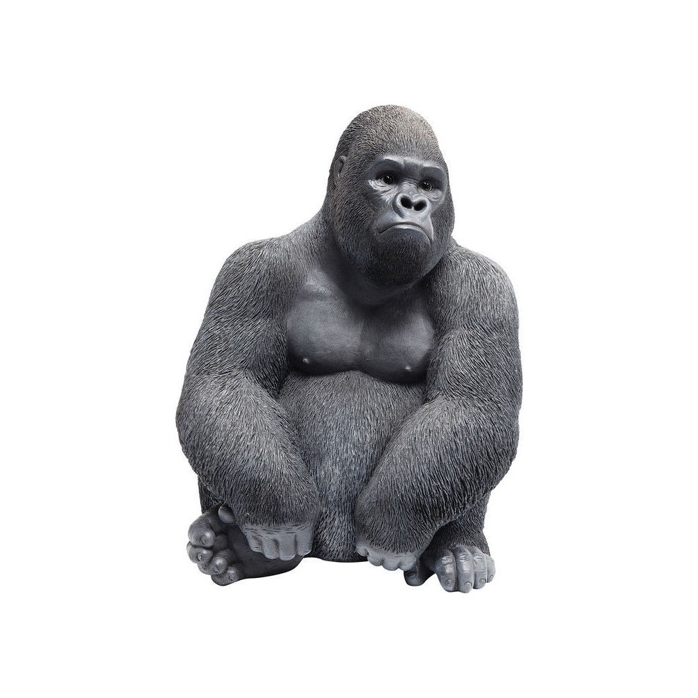 Statue Gorille noir Monkey Gorilla