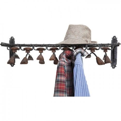 COSMOPOLITAIN industrial wall coat rack