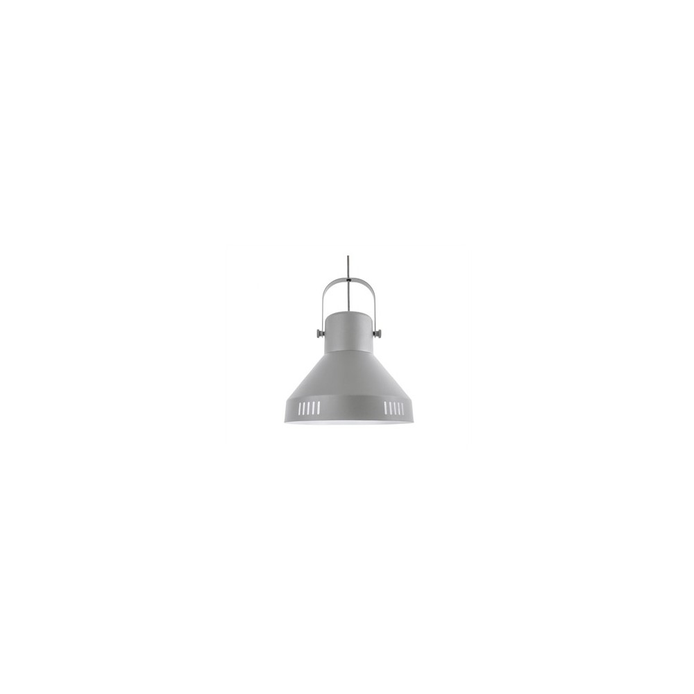 Gray designer pendant light TUNED 35 cm