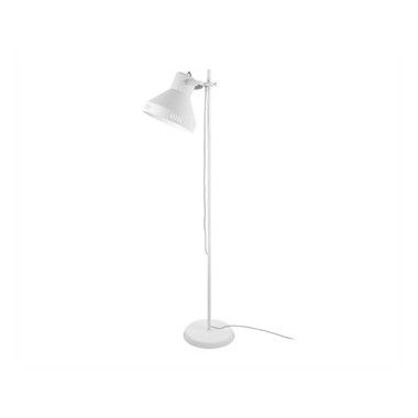 TUNED gray metal and chrome spot floor lamp
