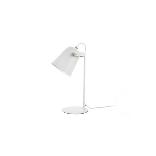 STEADY matt white iron table lamp