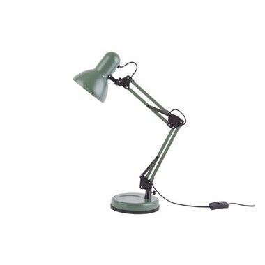 Lámpara de mesa HOBBY hierro verde mate