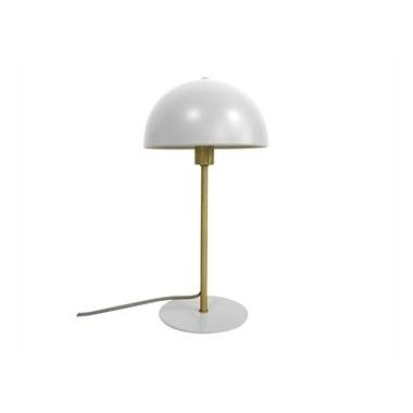 BONNET white metal table lamp