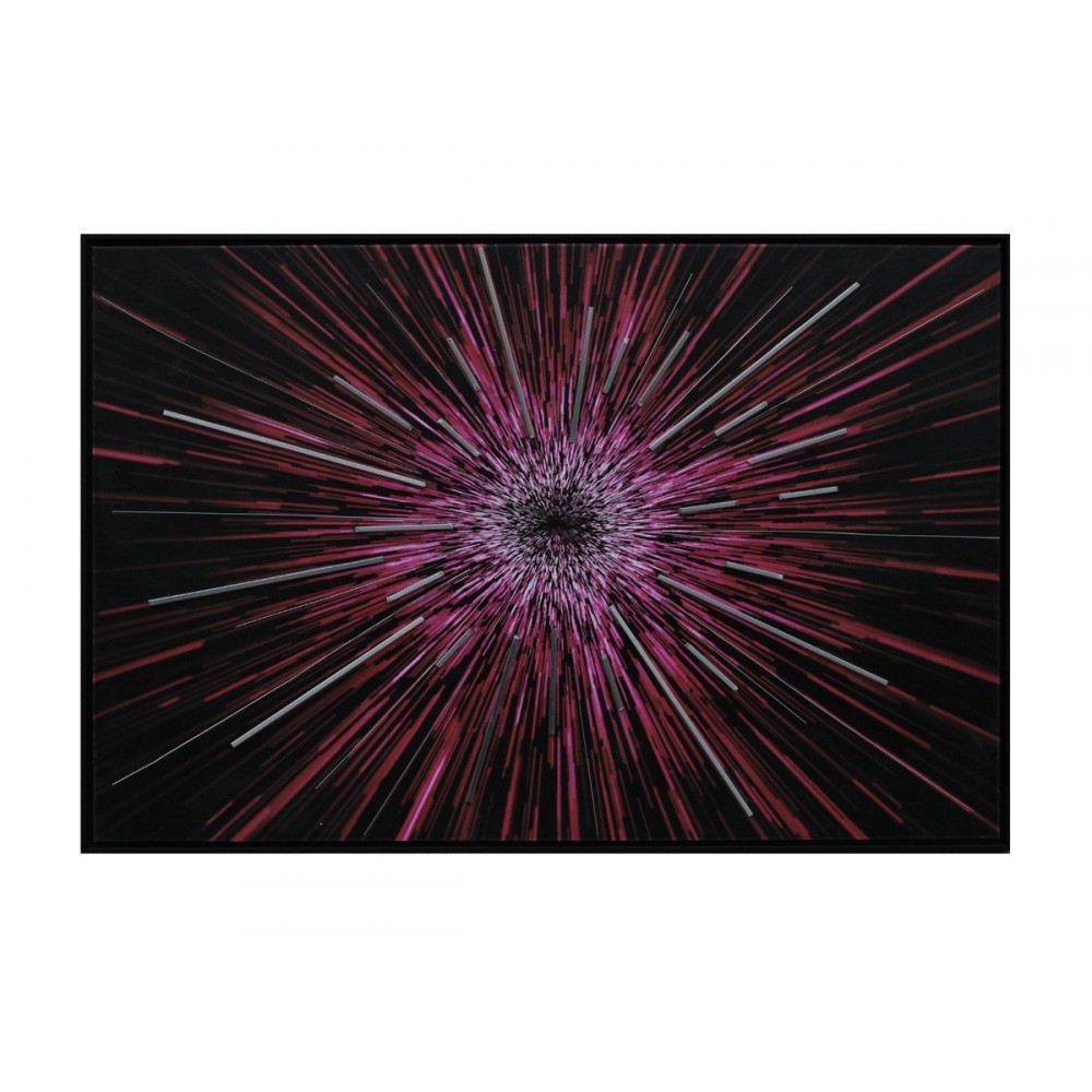 Cosmic explosion 80*120 black frame GALLERY