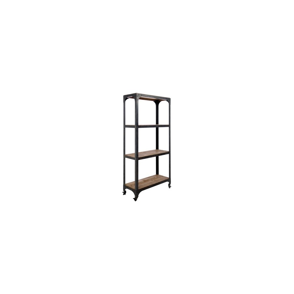 ETAGERE A ROULETTE INDUSTRIELLE FACTORY KARE DESIGN