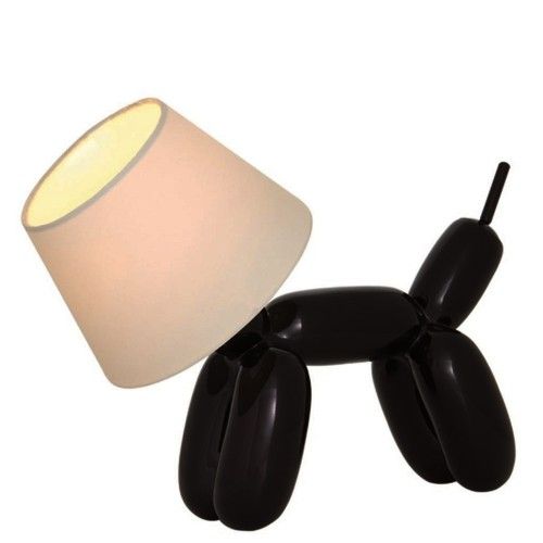 Lámpara DOGGY negra SOMPEX
