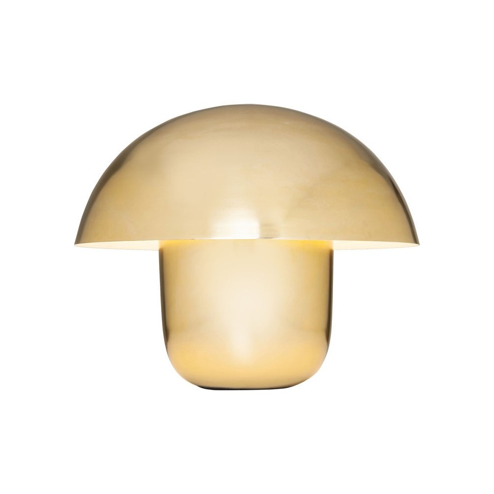 Lampe à poser cuivre noire MUSHROOM