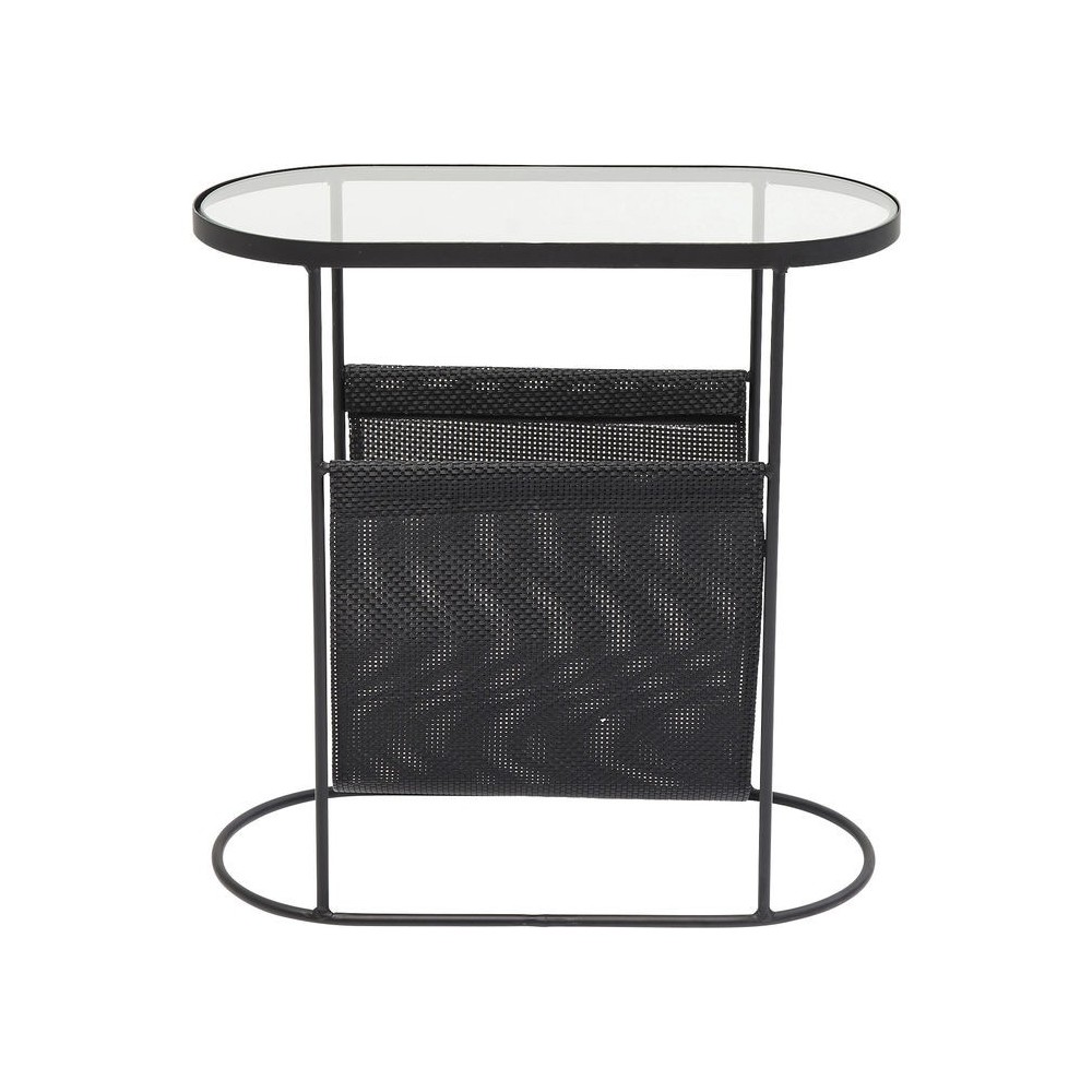 BAXTER magazine holder end table