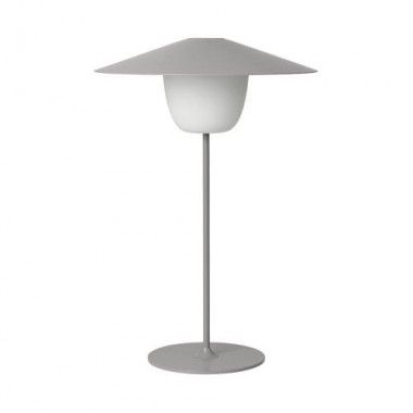 Lampe extérieur mobile mat blanc 34cm ANI LAMPE