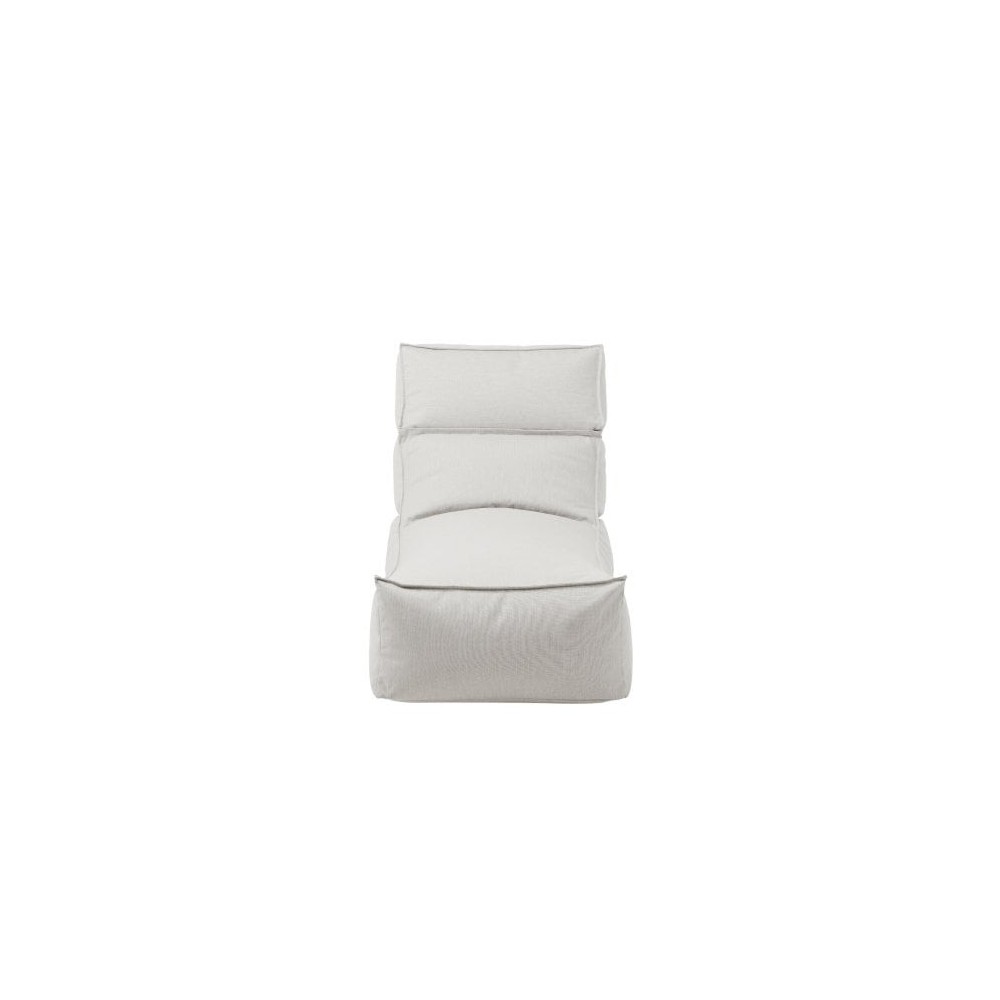 Fauteuil lounge extérieur gris clair STAY