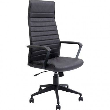 Office chair brown leather LABORA