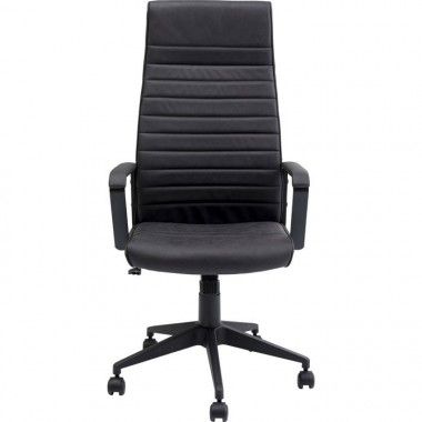 Office chair brown leather LABORA