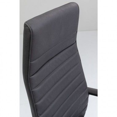 Office chair brown leather LABORA